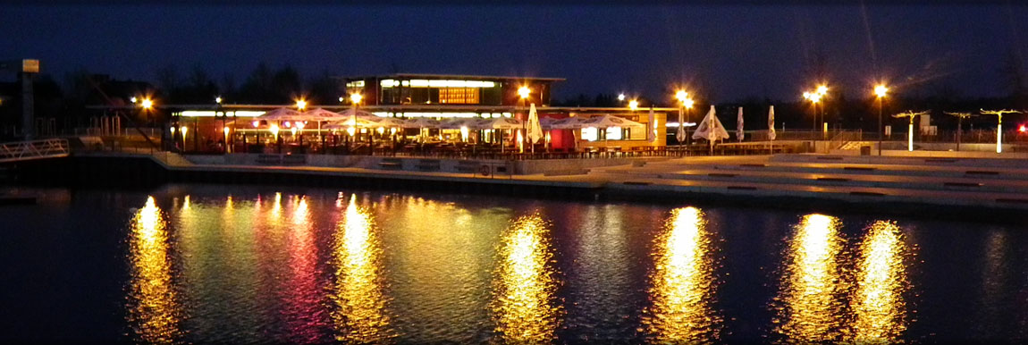 Abendstimmung am Hafen Xanten